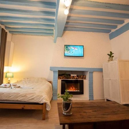 Blue Appartment With A Fireplace Dieppe Dış mekan fotoğraf